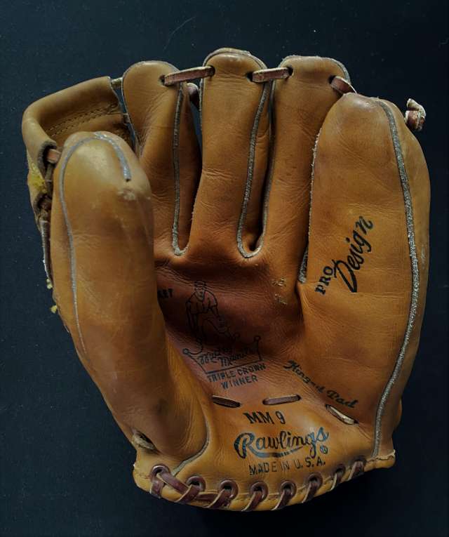 Mickey Mantle Rawlings MM9 Front