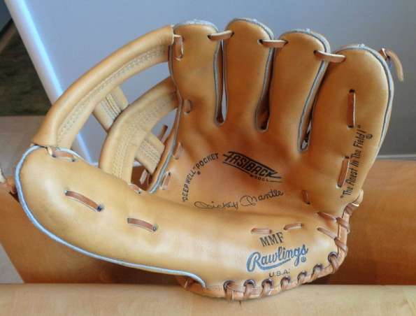 Mickey Mantle Rawlings MMF Front