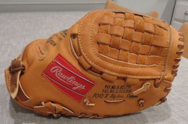 Mickey Mantle Rawlings XFB19 Personal Model Back