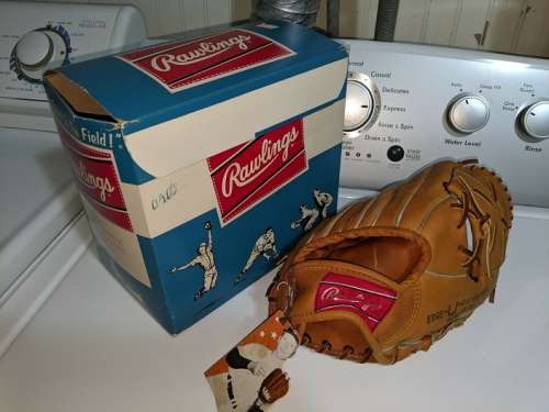 Mickey Mantle Rawlings XPG20 Back