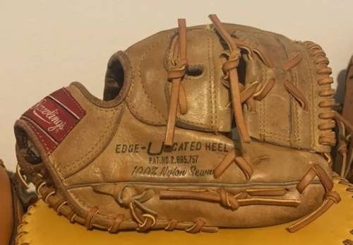 Mickey Mantle Rawlings XPG6 Personal Model Back