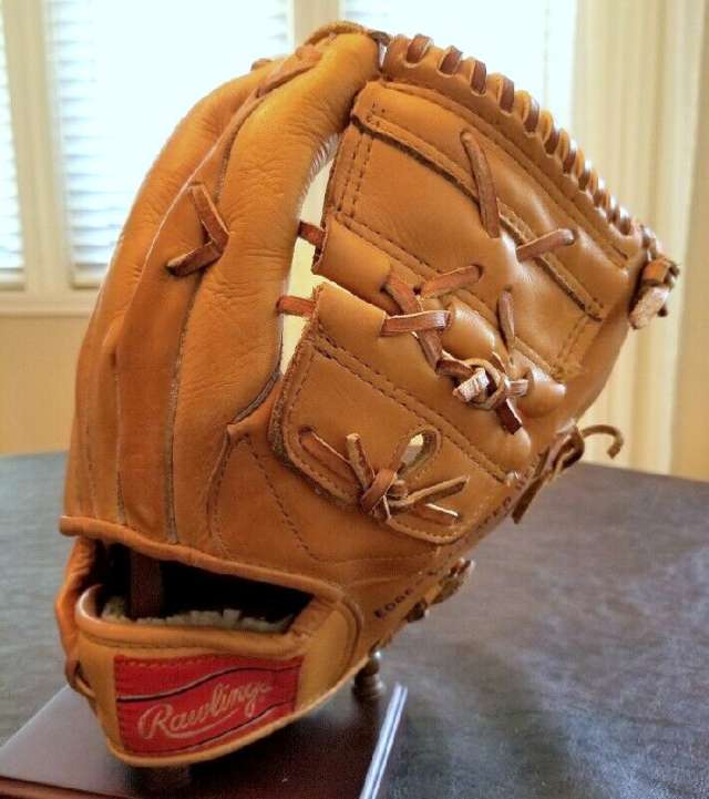 Mickey Mantle Rawlings XPG6 Personal Model Heart of the Hide Back