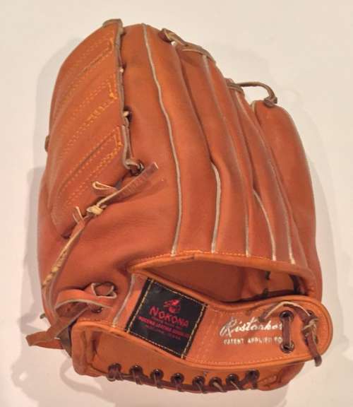 Carl Erskine Nokona G57 Back