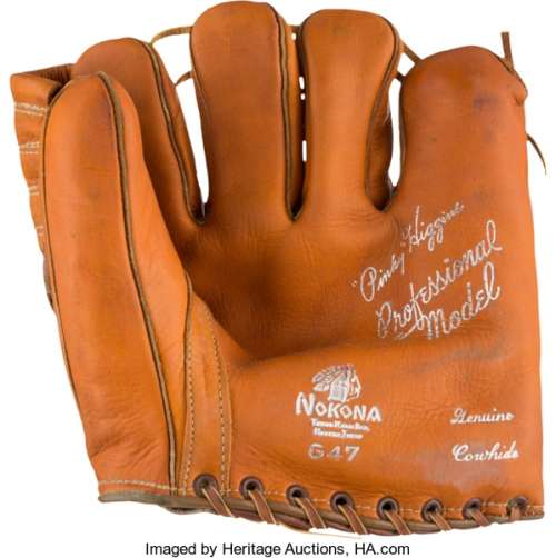 Pinky Higgins Nokona G47 Front