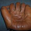 OK Brown Softball Glove Front