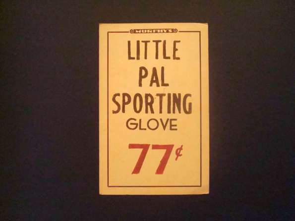 Little Pal Sporting Goods Sign