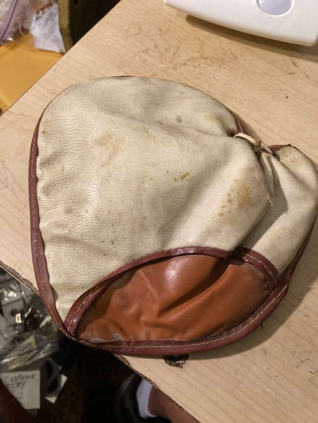 Official Childlore Big League Trainer Mitt Kansas City Athletics Back