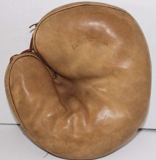 Blonde Catchers Mitt Front