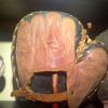 Early Two Tone Catchers Mitt Back