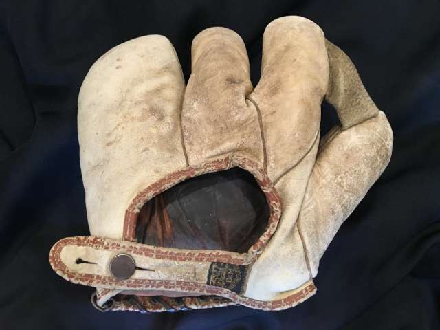 D&M G13S Three Finger Softball Glove Back