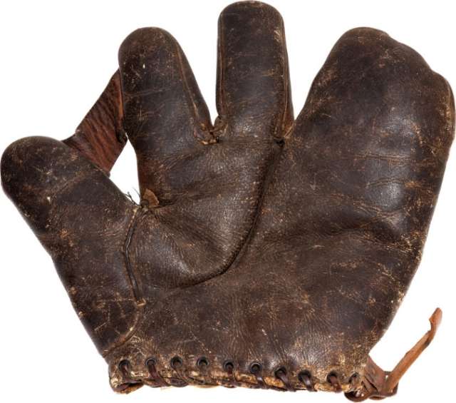 Jim Cooney Game Used 3 Finger Front