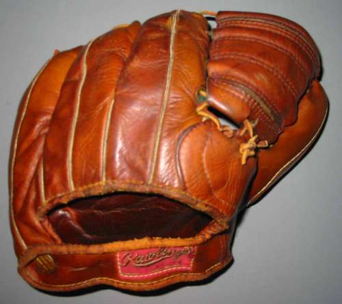 Stan Musial Rawlings PMM Back