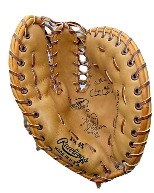 Stan Musial Rawlings TM45 Personal Model Basemitt Front