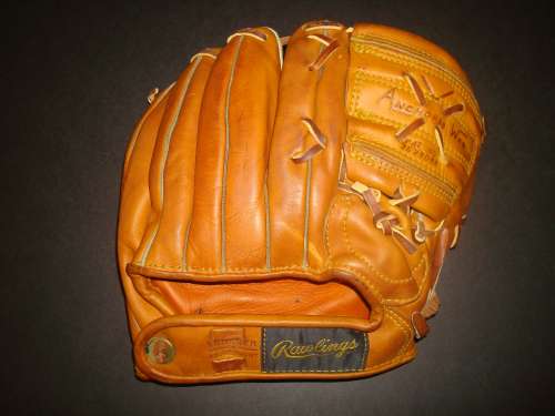 Duke Snider Rawlings DS Back