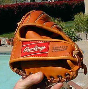 Duke Snider Rawlings DS5 Back