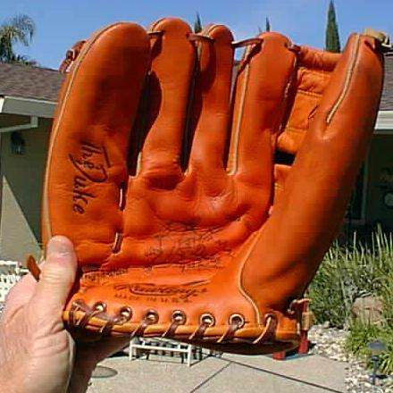 Duke Snider Rawlings DS5 Front