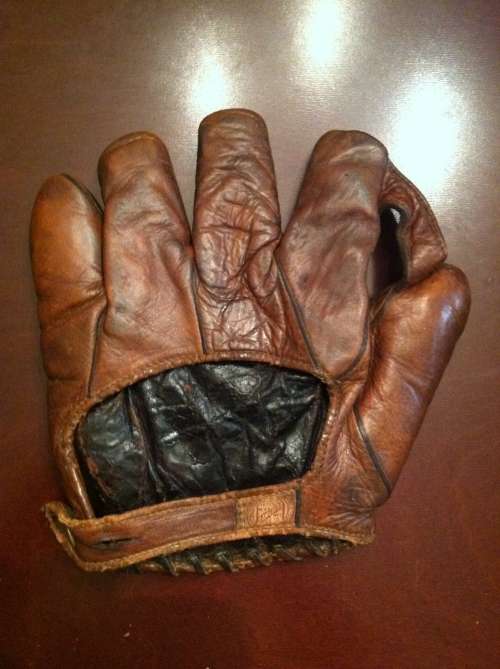 Rawlings 1 Inch Web Brown Back