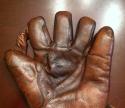 View the image: Rawlings 1 Inch Web Brown Front