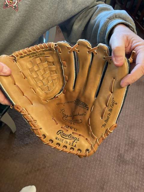 Reggie Jackson Rawlings XPG12 Front