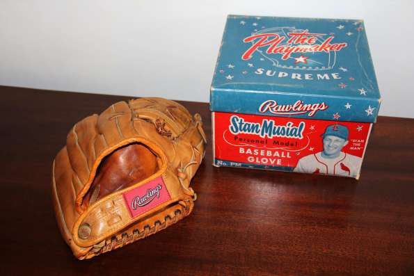 Stan Musial Rawlings PM Personal Model in Box Back