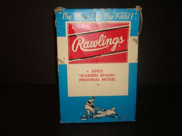 Warren Spahn Rawlings XPG3 Box