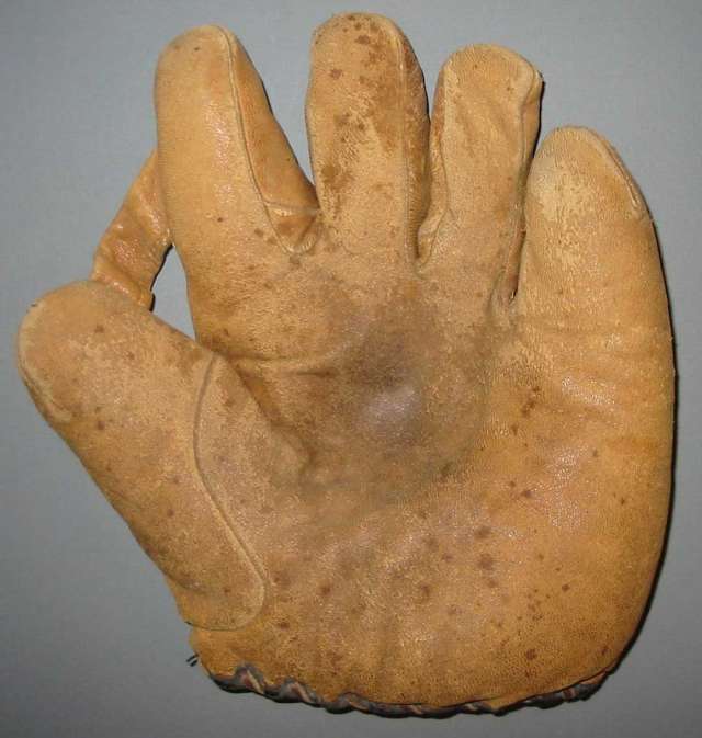 A.J. Reach Brown 1 Inch Web Front