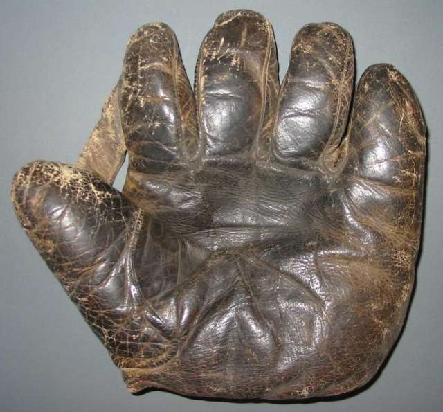 A.J. Reach Brown 1 Inch Web Front