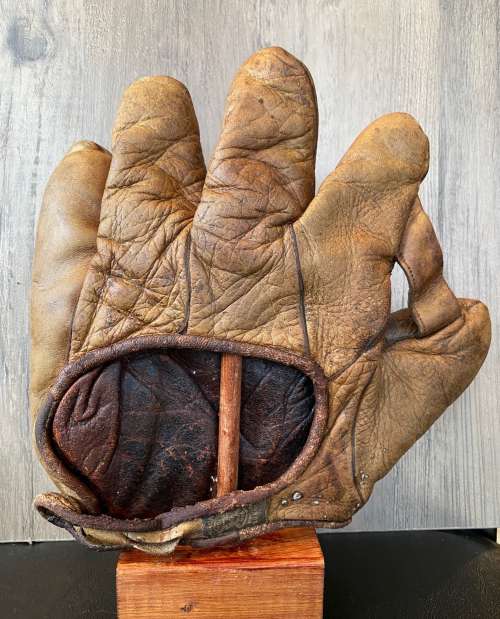 A.J. Reach 1 Inch Web Brown Back