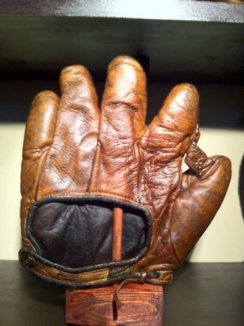 A.J. Reach 1 Inch Web Brown Back