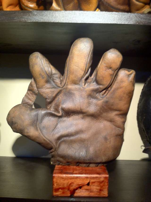 A.J. Reach 1 Inch Web Brown Front