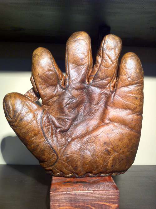 A.J. Reach 1 Inch Web Brown Front