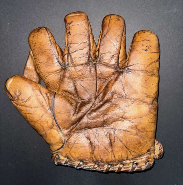 A.J. Reach 1 Inch Web Brown Front