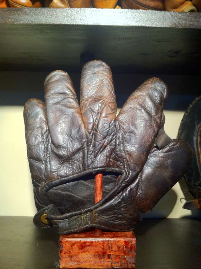 A.J. Reach 1 Inch Web Dark Brown Back