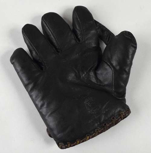 A.J. Reach 1 Inch Web Lefty Black Front