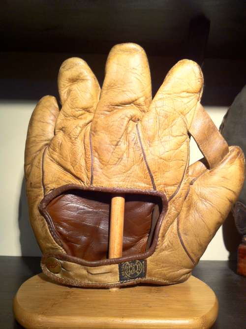 A.J. Reach 1 Inch Web Light Brown Back