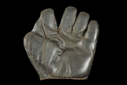 A.J. Reach Black Full Web With Celluloid Button Front