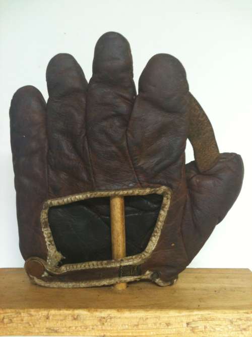 A.J. Reach Brown 1 Inch Web 2 Back