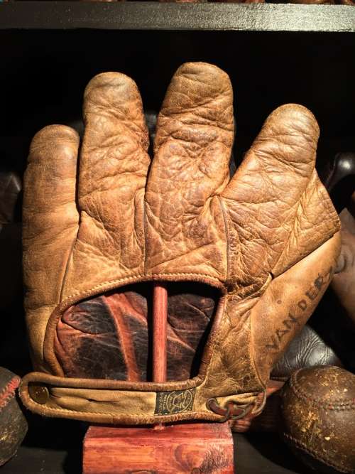 A.J. Reach Full Web Brown Orange Back