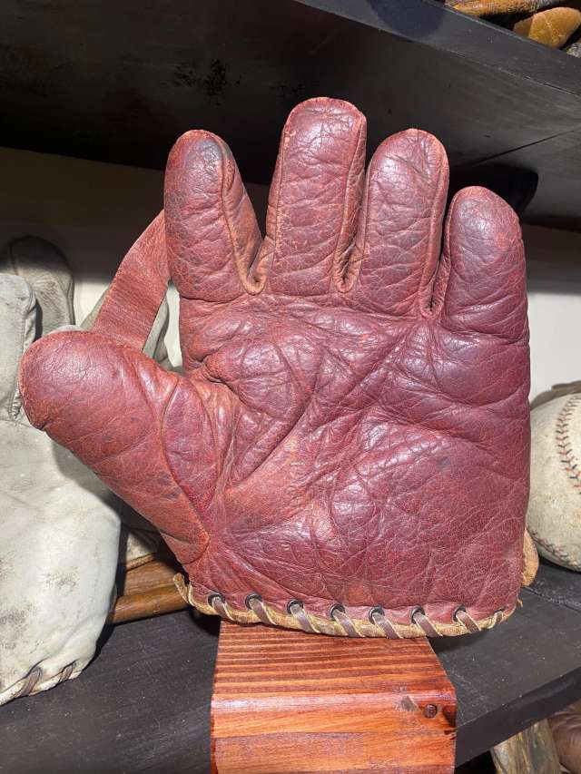 A J Reach Oxblood 1 Inch Web Front Aaron