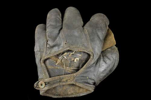 A.J. Reach Patched Palm Black Full Web Back