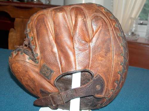 A.J. Reach Catchers Mitt Lefty Back