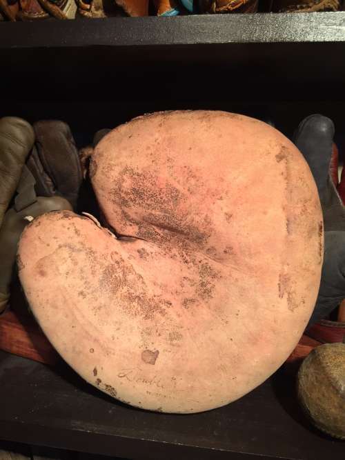 Mickey Cochrane Reach Double Face Catchers Mitt Front