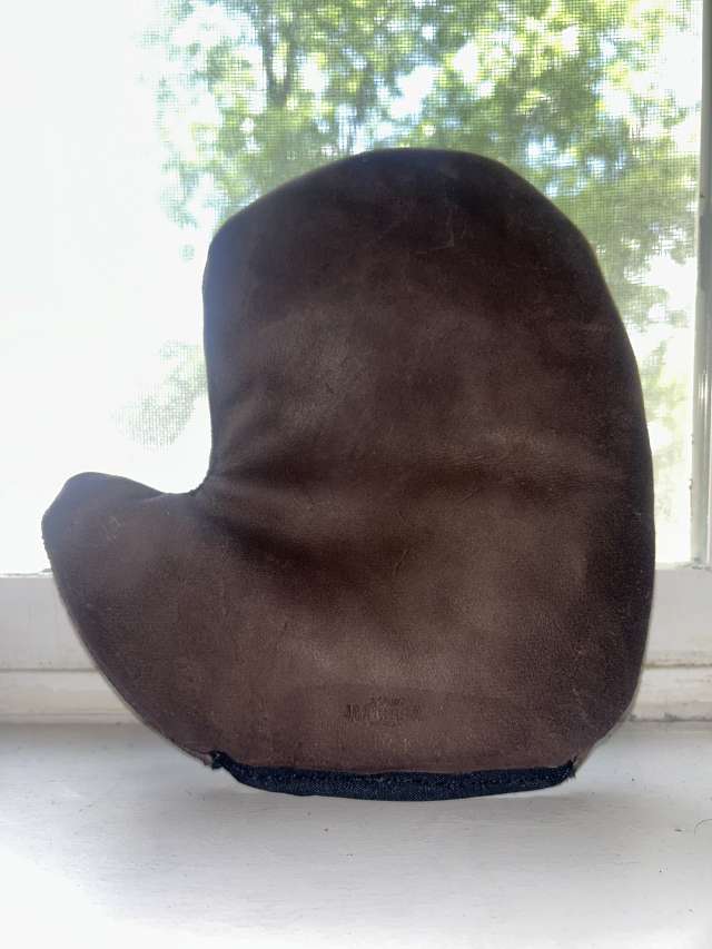 Homemade Catchers Mitt Front