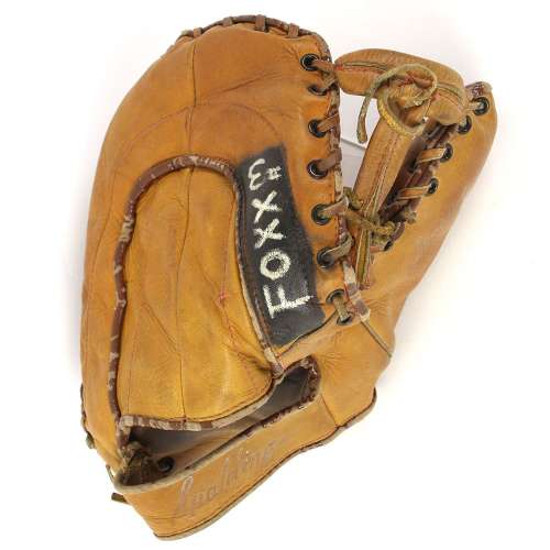 Jimmie Foxx Spalding Marvel 161 Basemitt Back