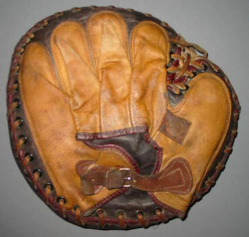 Spalding Catchers Mitt Back