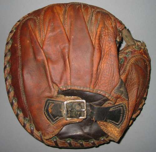 Spalding Catchers Mitt Back