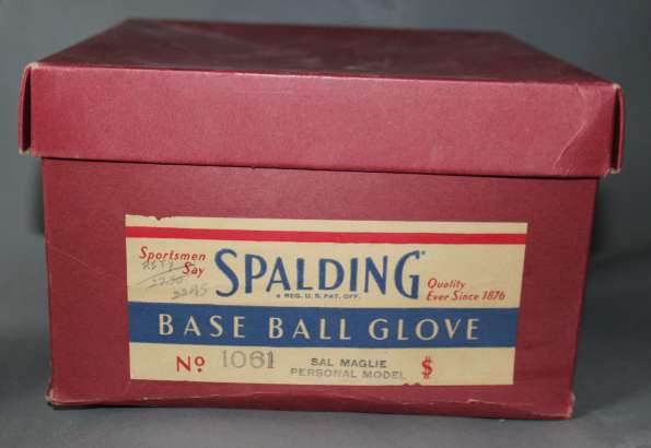 Sal Maglie Spalding 1061 Personal Model Box