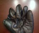View the image: Spalding 1 Inch Web Black Front