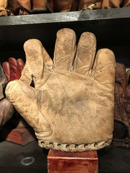 Spalding 1 Inch Web Brown Front