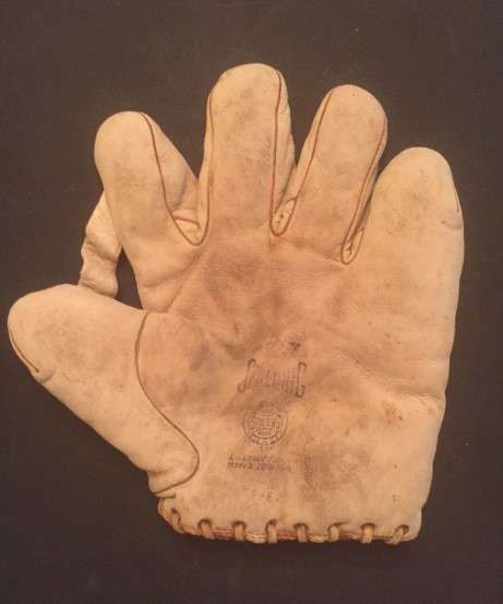 Spalding 1 Inch Web White Front